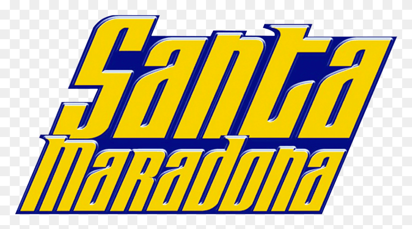 1908x1000 Santa Maradona Logo Santa Maradona, Word, Text, Clothing HD PNG Download