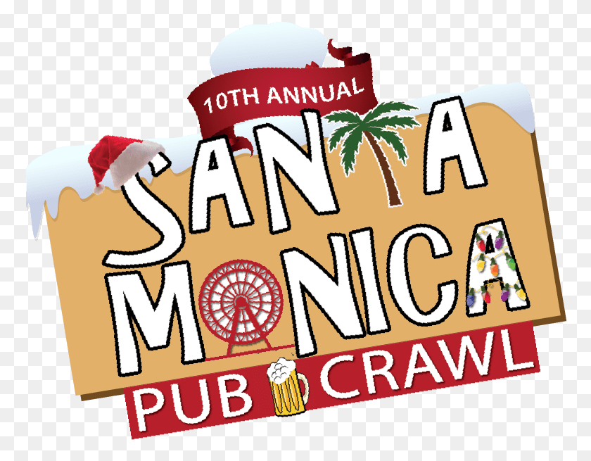 770x595 Santa Monica Pub Crawl Blvd Supply, Advertisement, Poster, Flyer HD PNG Download