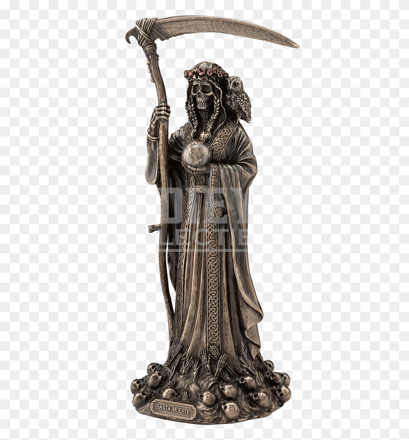 462x843 Santa Muerte Statue, Clothing, Apparel, Fashion HD PNG Download