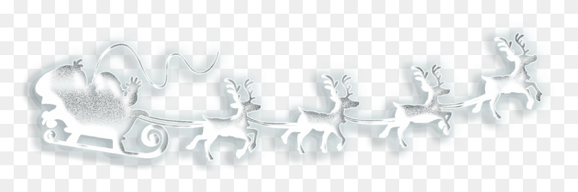 1024x288 Santa Sticker White Santa Sleigh Transparent Background, Rug, X-ray, Medical Imaging X-ray Film HD PNG Download