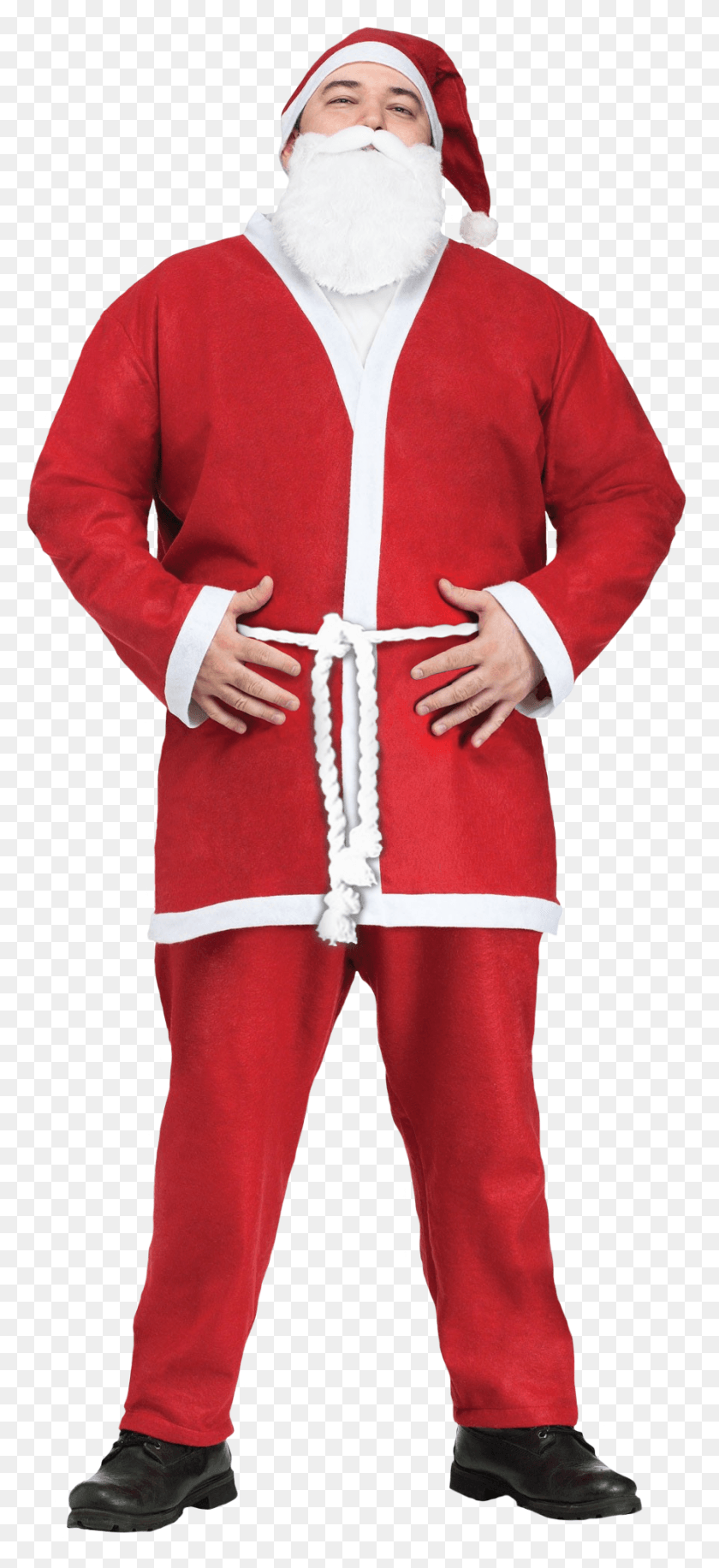 876x1989 Santa Suits Costume, Clothing, Apparel, Person HD PNG Download