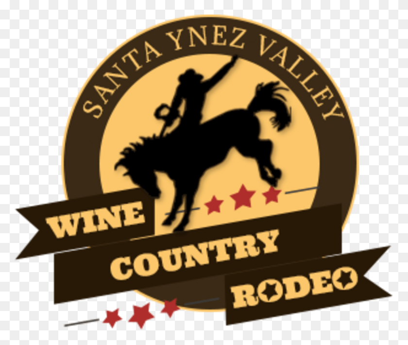 1360x1135 Santa Ynez Valley Wine Country Rodeo Stallion, Poster, Advertisement, Logo HD PNG Download