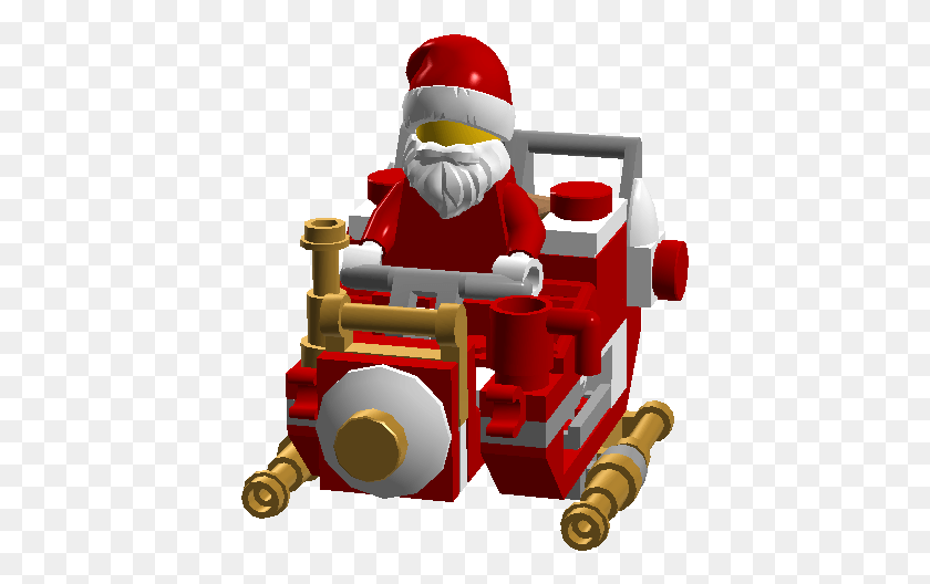 405x468 Santas Advent Sleigh 1 Christmas, Toy, Vehicle, Transportation HD PNG Download