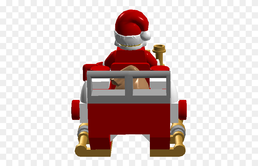 377x480 Santas Advent Sleigh 1 Santas Advent Sleigh 2 Santas Illustration, Toy, Vehicle, Transportation HD PNG Download