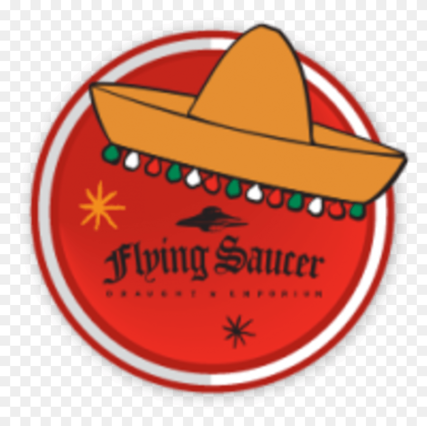 782x780 Santo De Mayo Social Runwalk At Flying Saucer Flying Saucer Houston Logo, Ropa, Vestimenta, Sombrero Hd Png