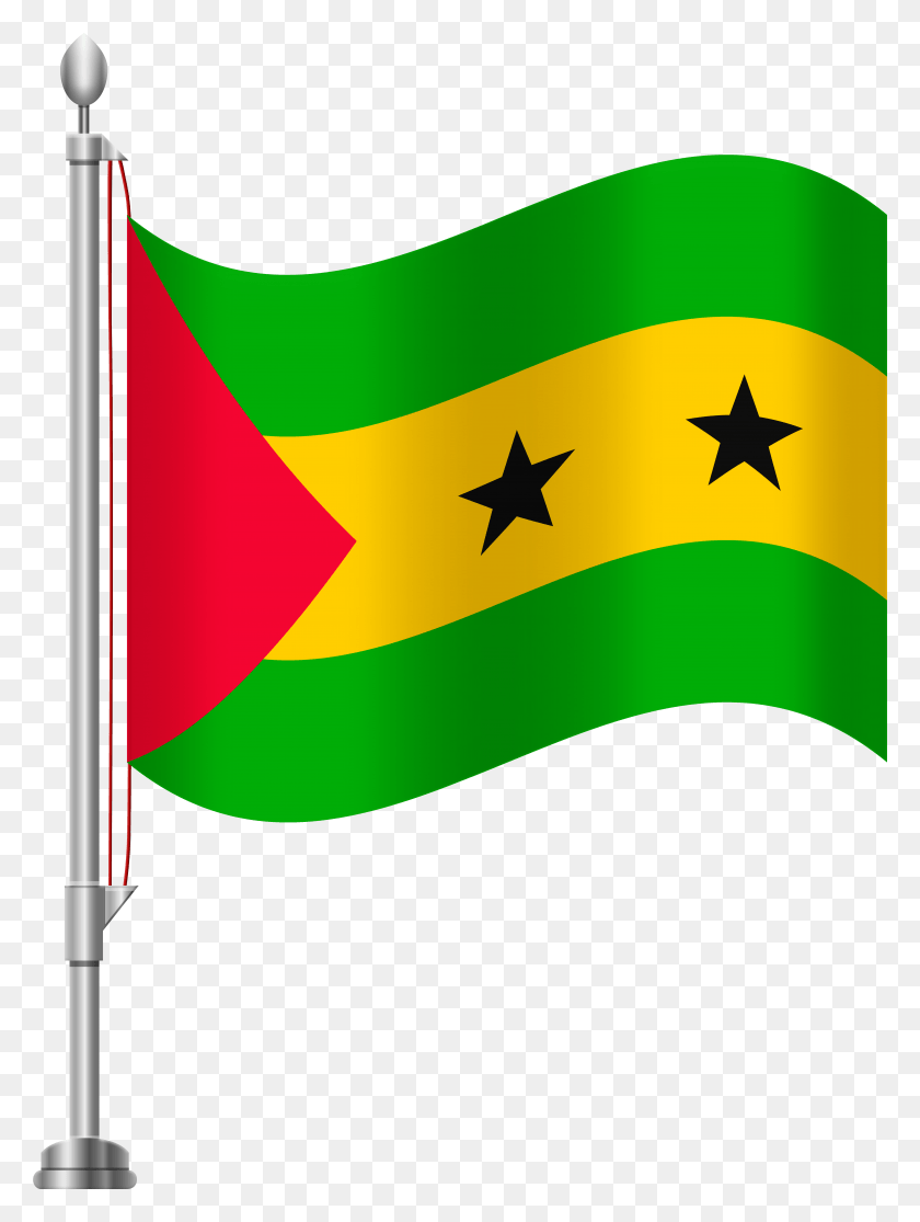 5854x7923 Sao Tome And Principe Flag Clip Art, Symbol, American Flag, Star Symbol HD PNG Download