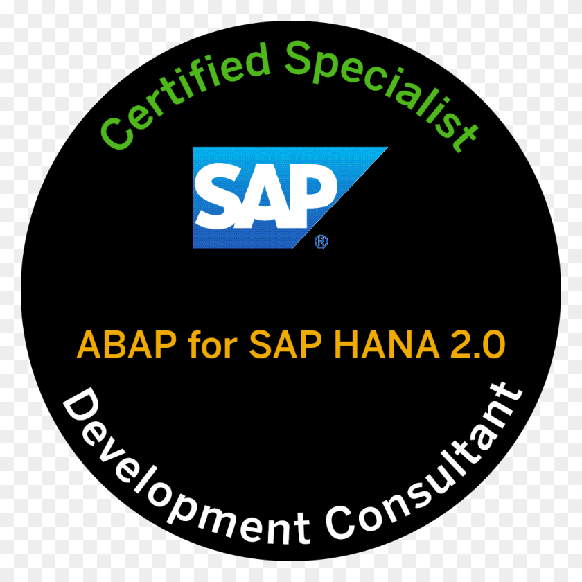 1023x1023 Sap Certified Development Specialist Sap S4hana Sourcing And Procurement, Label, Text, Logo HD PNG Download