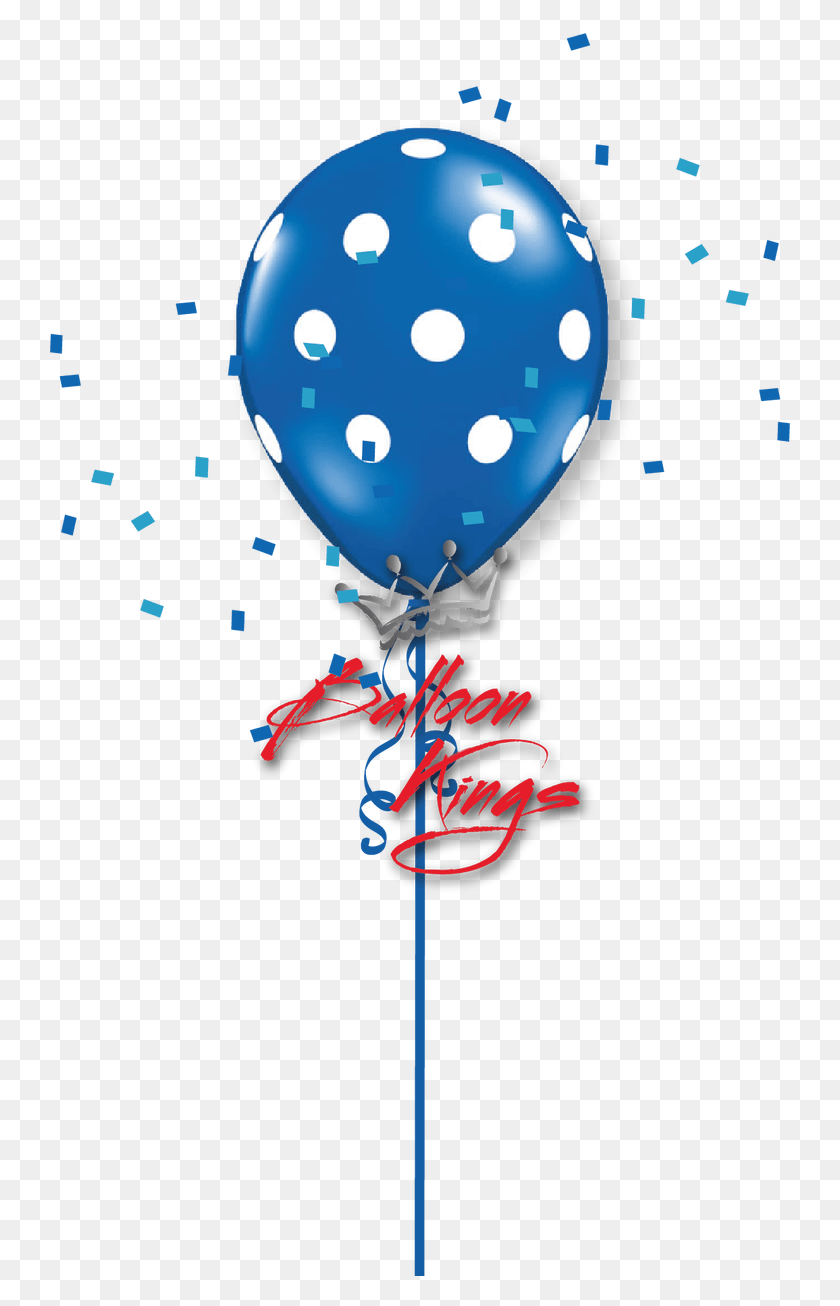 745x1246 Sapphire Blue Polka Dots Red And Black Polka Dots Balloon, Ball, Confetti, Paper HD PNG Download