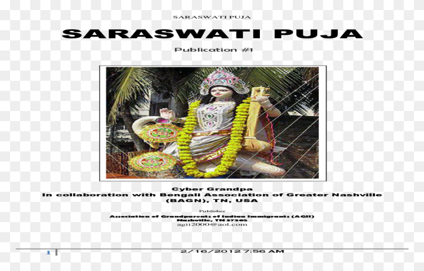 920x563 Saraswathi Devi, Worship, Crowd, Person HD PNG Download