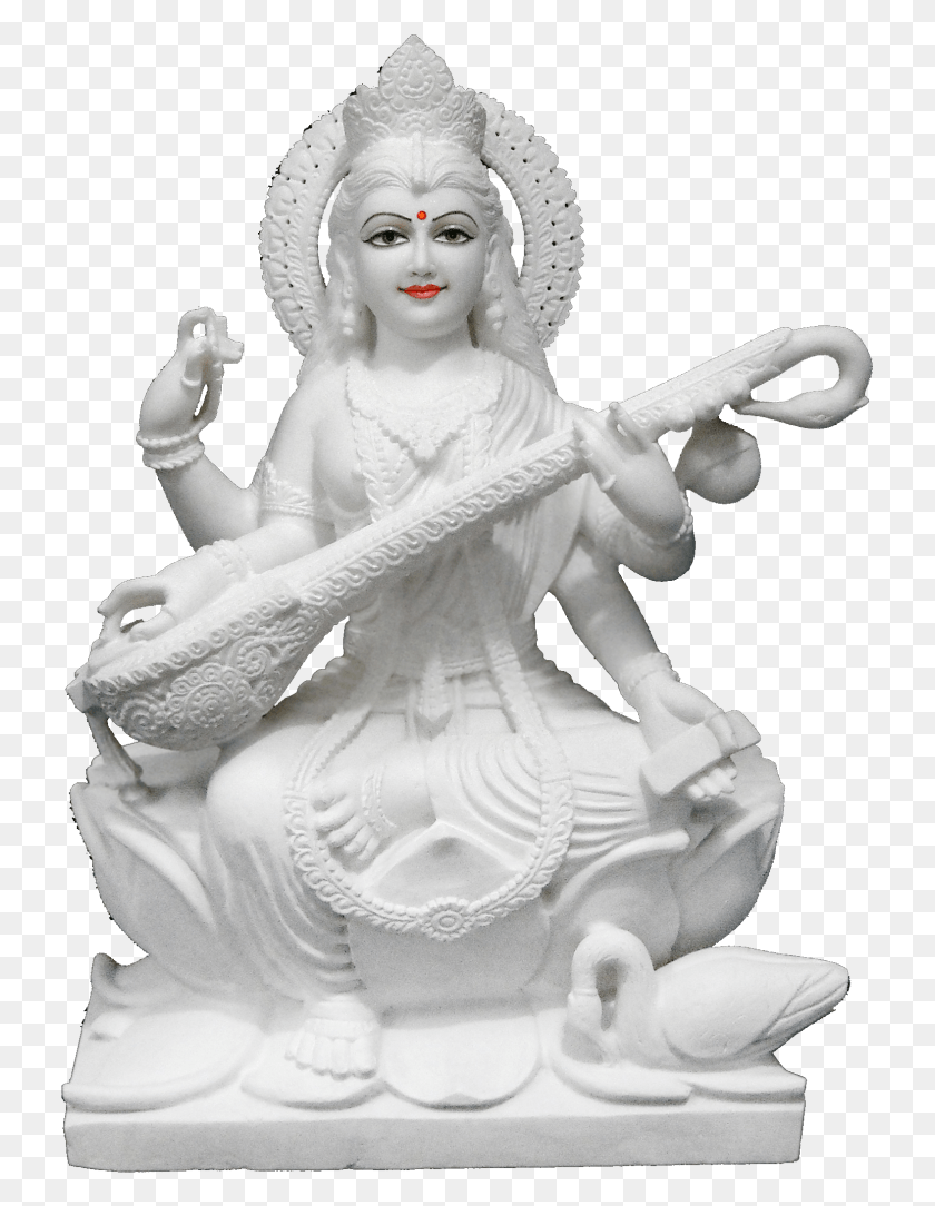 729x1024 Saraswatimaa, Figurine, Person, Human HD PNG Download