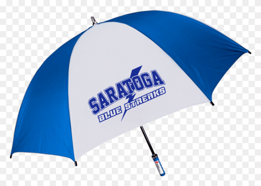 787x543 Saratoga Blue Streaks Umbrella Umbrella, Canopy, Clothing, Apparel HD PNG Download