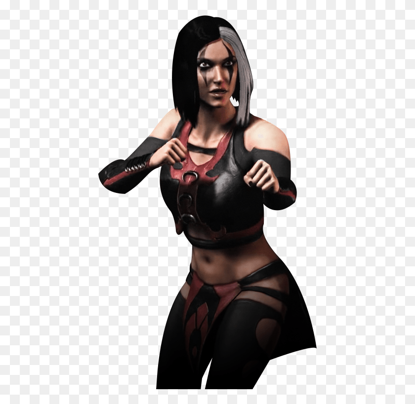 443x759 Sareena Mkx Render Kana Hasashi Mortal Kombat, Costume, Person, Human HD PNG Download