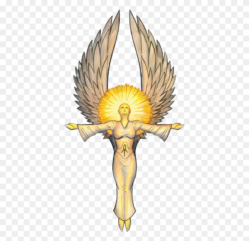407x754 Саренрэ - Богиня Солнца И Исцеление Саренрэ Следопыт, Крест, Символ Hd Png Скачать