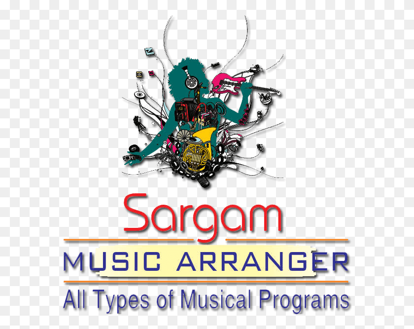 590x607 Sargam Music Arranger Graphic Design, Poster, Advertisement, Paper HD PNG Download