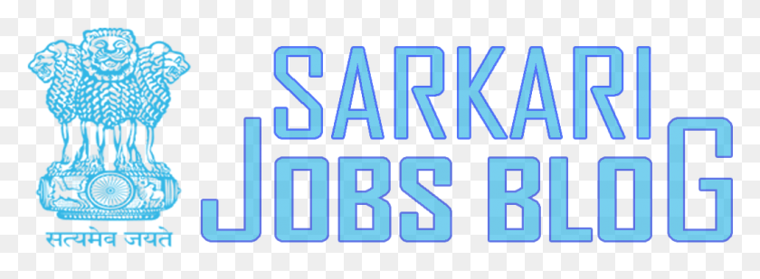 1033x330 Sarkari Jobs Blog National Emblem Of India, Text, Number, Symbol HD PNG Download