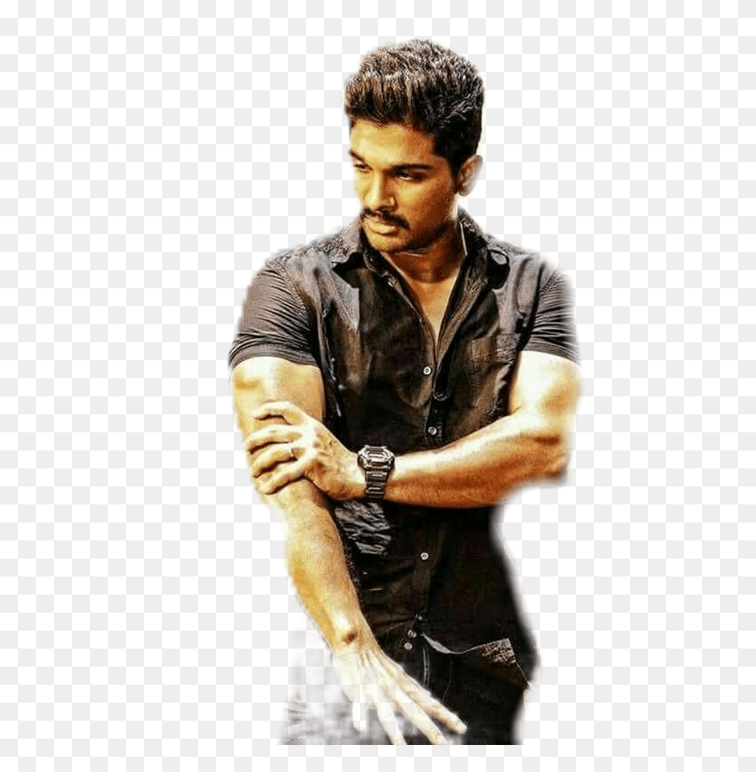 465x797 Sarrainodu 2017 New Released Full Hindi Dubbed Movie, Arm, Person, Human HD PNG Download