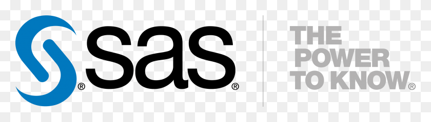 2546x587 Sas Logo Sas Institute, Label, Text, Symbol HD PNG Download