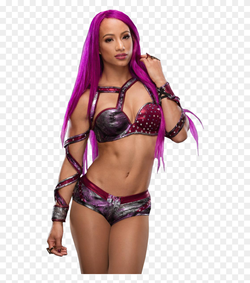 WWE Sasha Banks Coño