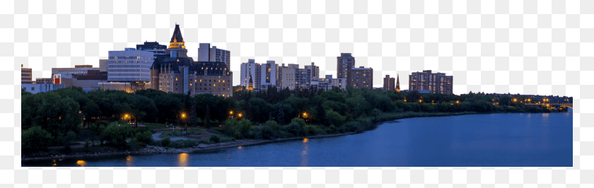 1920x508 Saskatoon City Skyline Saskatchewan Canada, City, Urban, Building Descargar Hd Png