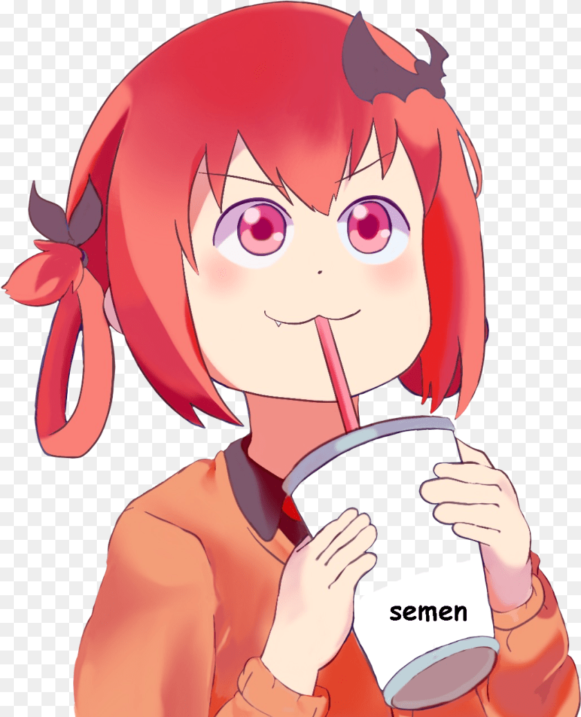 Satania Drinking, Book, Comics, Publication, Baby Transparent PNG