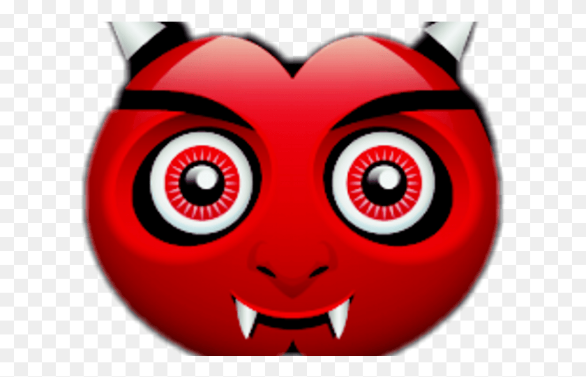 610x481 Satanism Clipart Devil Emoji Hopstater Halloween Avatar, Pac Man, Heart, Maroon HD PNG Download
