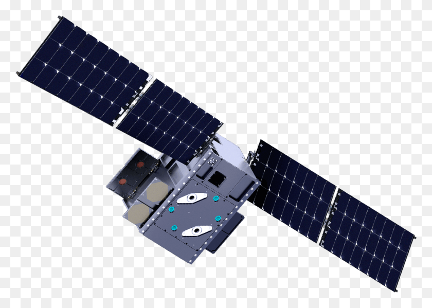1089x753 Satellite, Solar Panels, Electrical Device, Space Station HD PNG Download