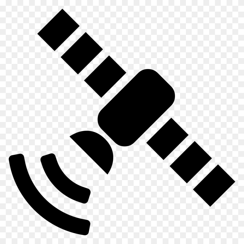 980x980 Satellite Icon Satellite Clipart, Stencil, Hammer, Tool HD PNG Download