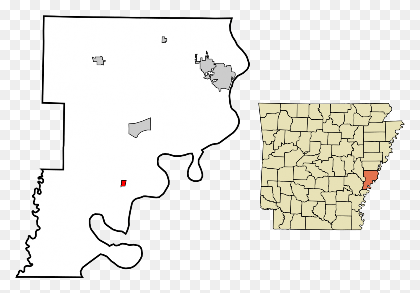 1181x798 Satellite Maps Of Elainear County Arkansas, Plot, Soil, Text Descargar Hd Png