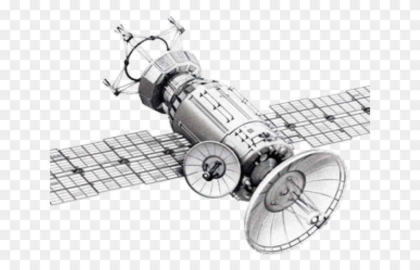 640x480 Satellite Transparent Images Satellite 3D Model Drawing, Spaceship, Aircraft, Vehicle Descargar Hd Png