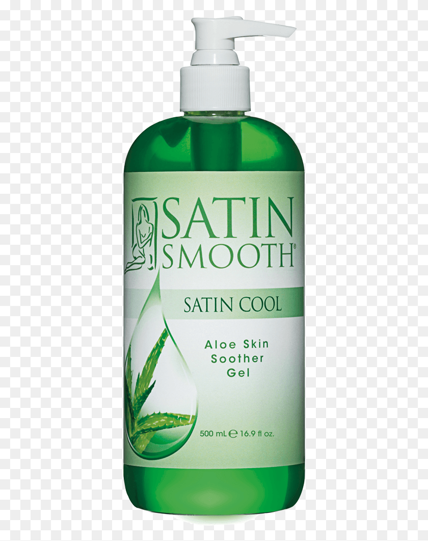 358x1001 Satin Cool Aloe Vera Skin Soother Satin Smooth Satin Cool Aloe Vera Skin Soother, Bottle, Beer, Alcohol HD PNG Download