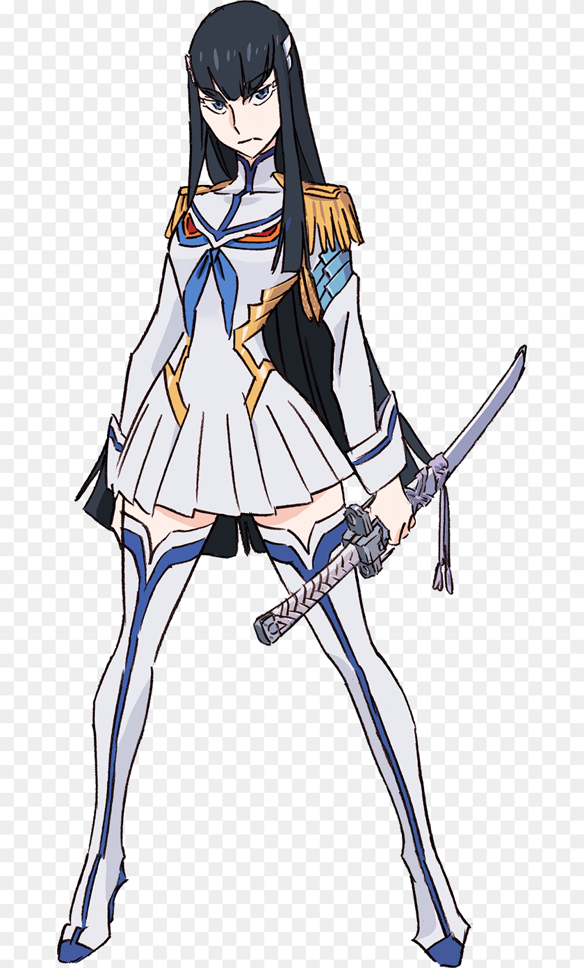 676x1392 Satsuki Kill La Kill, Publication, Book, Comics, Adult PNG