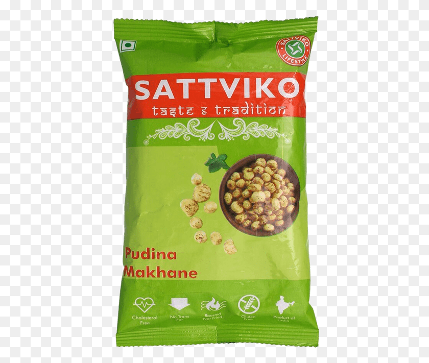 410x651 Sattviko Pudina Makhana Satpu Sattviko, Plant, Food, Snack HD PNG Download