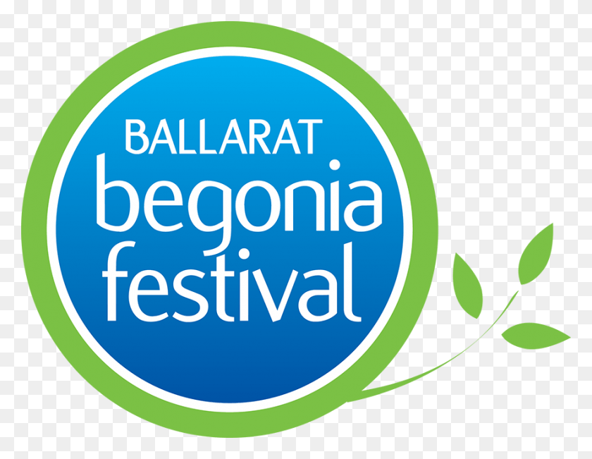 881x668 Saturday 11th March Monday 13th March Ballarat Begonia Festival Logo, Symbol, Trademark, Text HD PNG Download