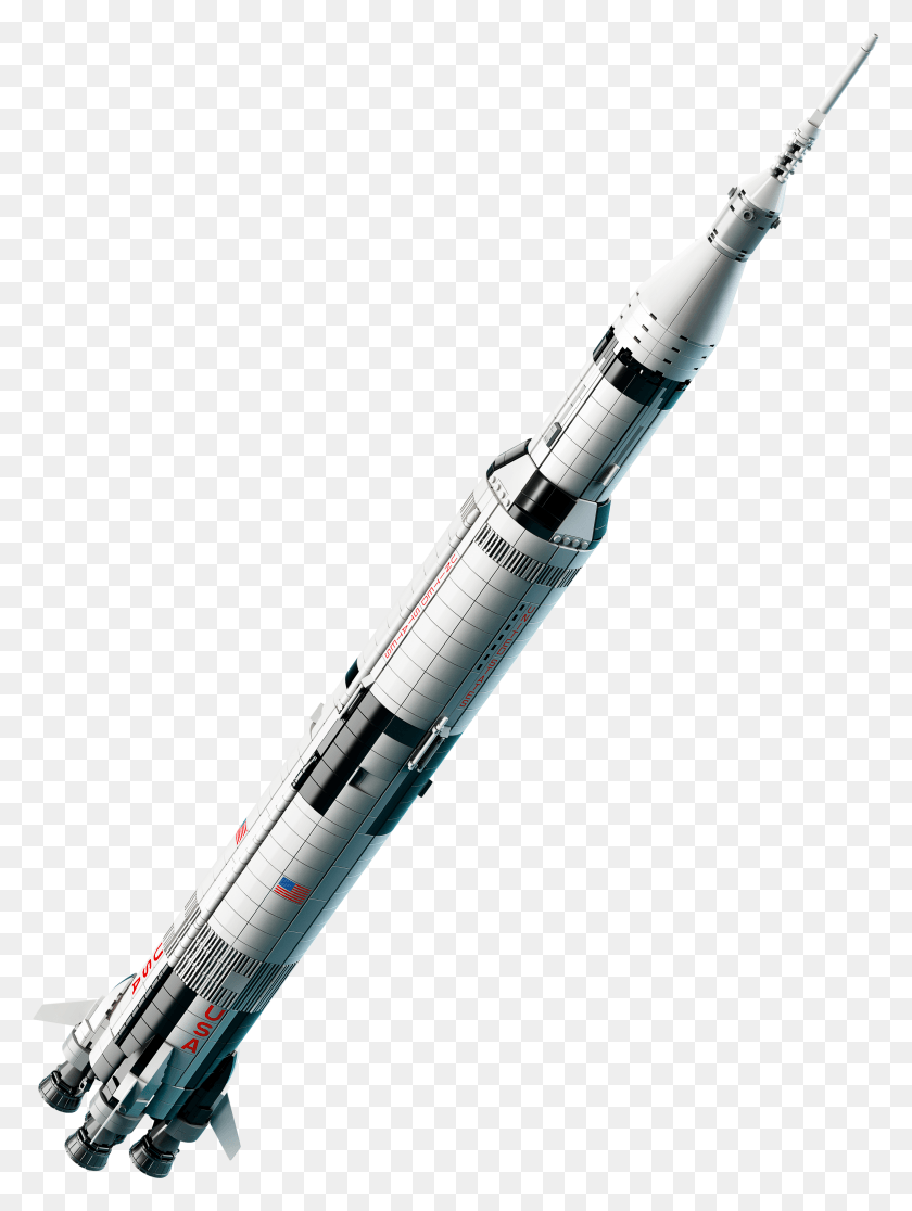 3541x4796 Descargar Png / Saturno 5 Cohete Lego Saturno V Hd Png