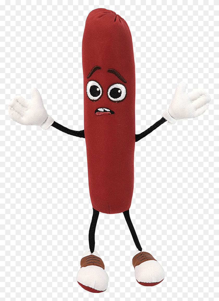 818x1147 Sausage Sausage Party Frank Plush, Clothing, Apparel, Performer HD PNG Download
