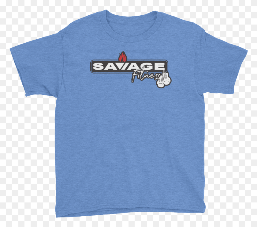 939x819 Savage Fit Box Horz Logo Mockup Front Flat Heather Hillbilly T Shirt, Clothing, Apparel, T-shirt HD PNG Download