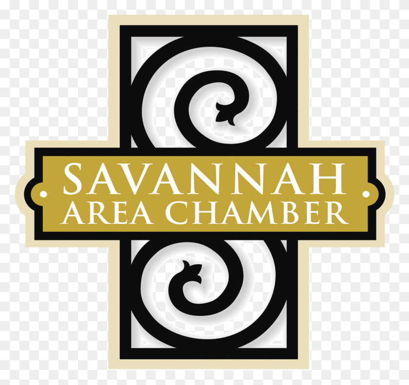 2313x2169 Savannah Area Chamber Logo Transparent Savannah Chamber Of Commerce, Spiral, Coil, Poster HD PNG Download