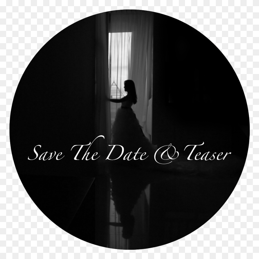 1068x1068 Save The Date Amp Teaser Circle, Female, Lighting, Text HD PNG Download
