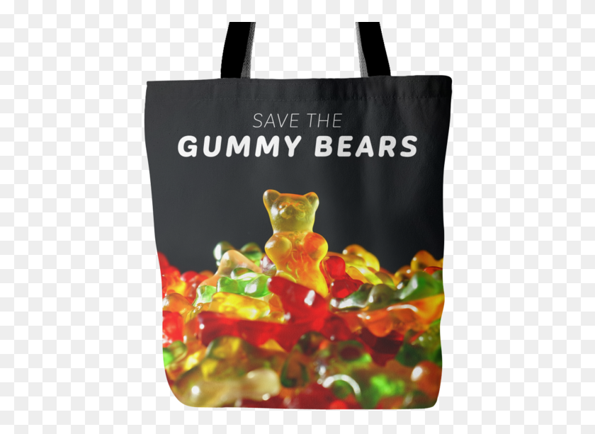 444x553 Save The Gummy Bears, Bag, Shopping Bag, Food HD PNG Download