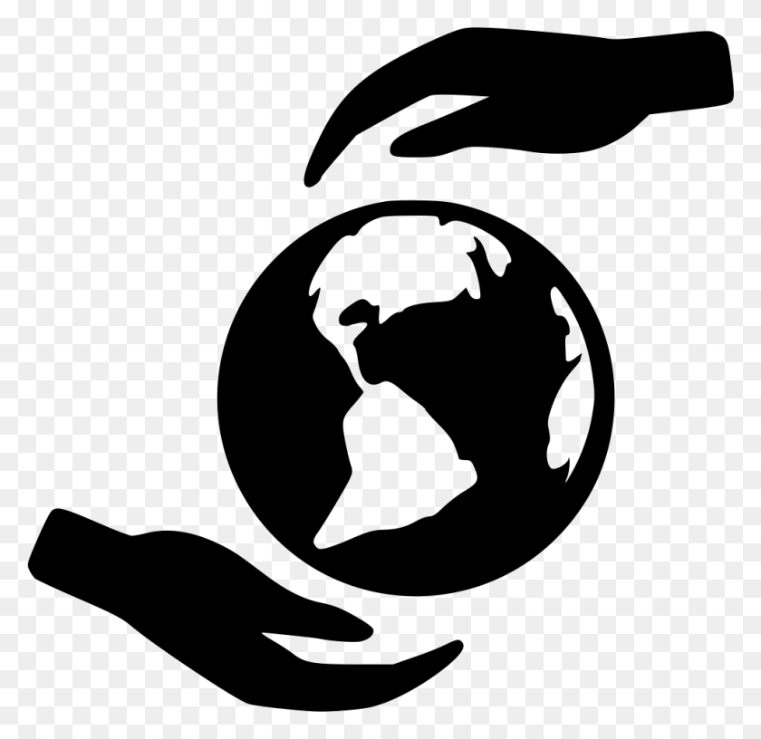 981x952 Save The Planet Save The Planet Svg, Stencil, Symbol, Logo HD PNG Download