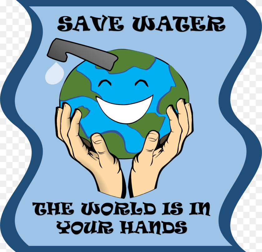 1600x1540 Save Water Poster Easy, Advertisement, Baby, Person, Face PNG