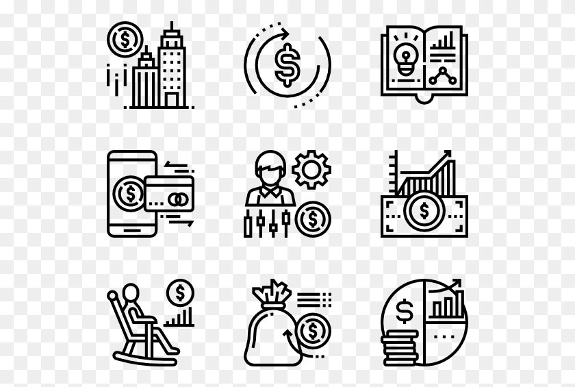 529x505 Saving And Investment Work Icons, Gray, World Of Warcraft HD PNG Download