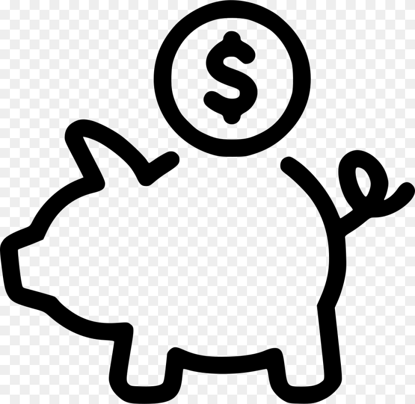 Savings Clipart Black And White, Stencil, Smoke Pipe PNG