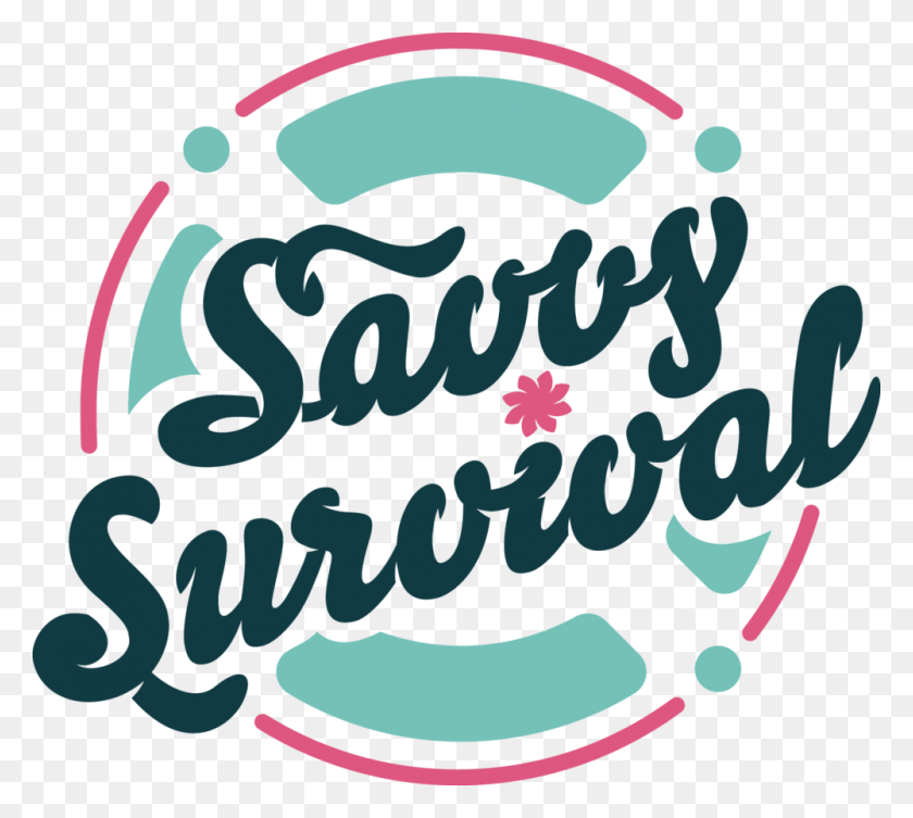 1000x889 Savvy Survival, Label, Text, Logo HD PNG Download