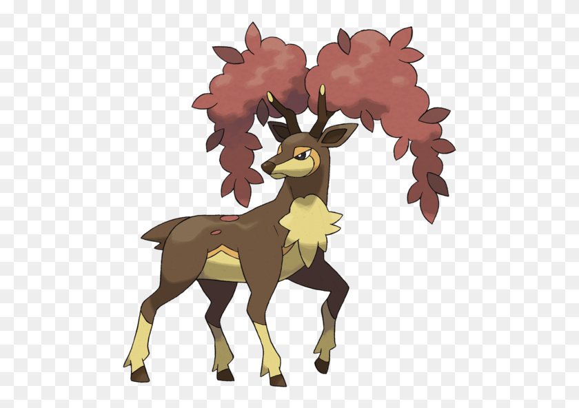 485x532 Sawsbuck Photo Sawsbuck Pokemon, Animal, Mammal, Deer HD PNG Download