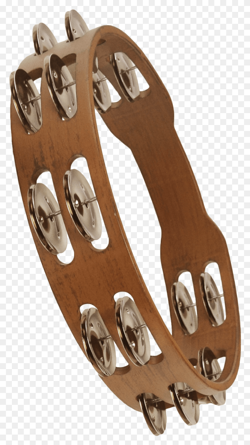 787x1448 Sawtooth 10 Tambourine Dark Stain Hand, Leisure Activities, Wood, Cutlery HD PNG Download
