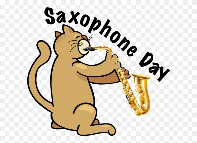 610x550 Descargar Png / Instrumento Musical, El Día Del Saxofón, Actividades De Ocio, Animal Hd Png