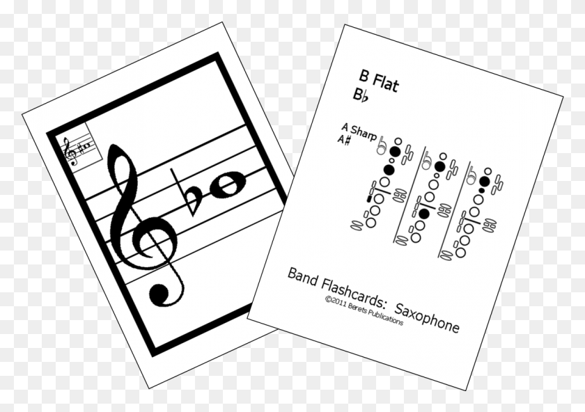 1129x771 Saxophone Trombone Flashcards, Text, Paper, Advertisement HD PNG Download