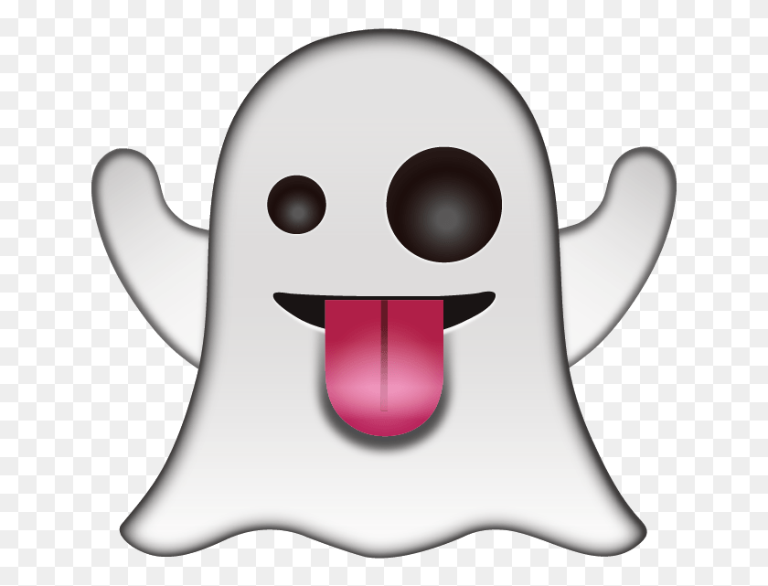 641x581 Say Boo In A Playful Way With This Friendly Ghost That Ghost Emoji, Sweets, Food, Confectionery HD PNG Download