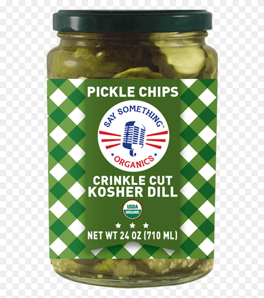 546x887 Say Something Crinkle Cut Kosher Dill Pickle Chips Cocktail Onion, Poster, Advertisement, Flyer HD PNG Download